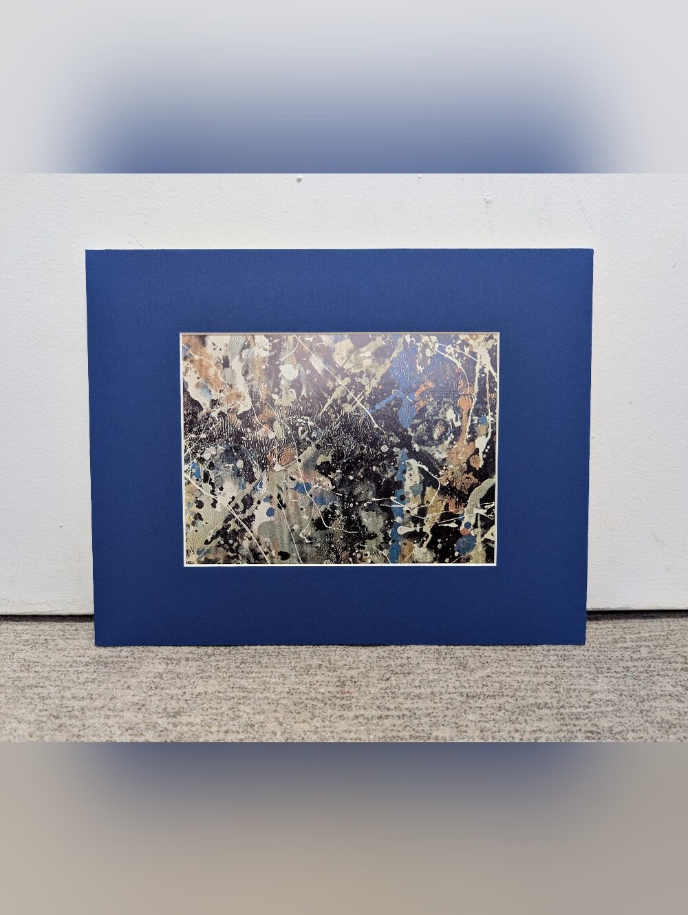 Jackson Pollock "Detail Of One" Decorative Wall Art Bookplate Print